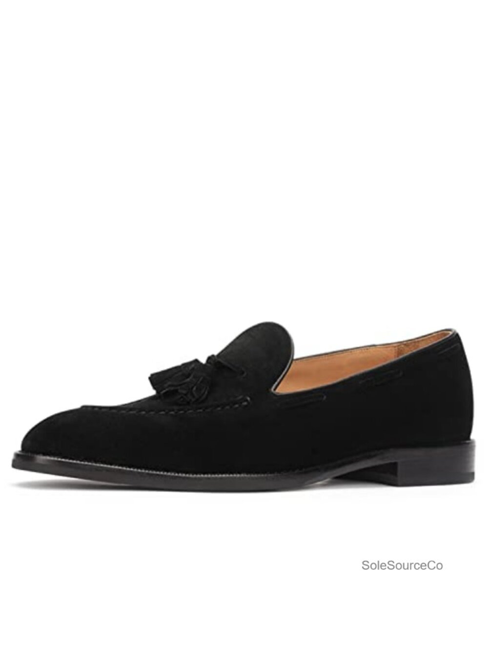 Handcrafted Blake Stitch Tassel Loafers Men Calfskin Slip On Dress Shoes